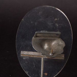 Vintage Metal Lion Belt Buckle